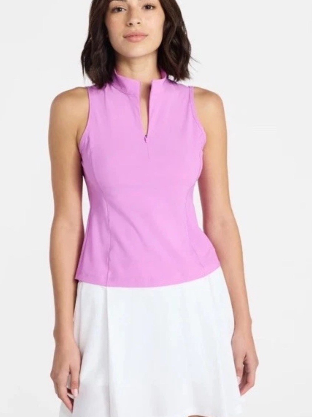 Avia Lavender Sleeveless Mock Neck Performance Tank Size XXXL  NEW